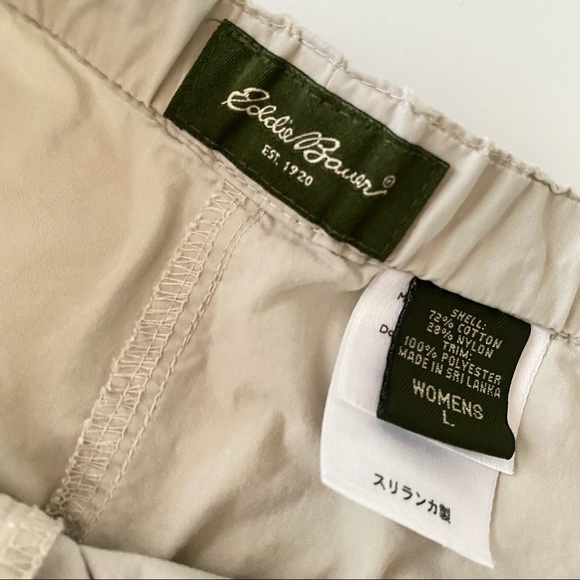 Eddie Bauer hiking / outdoor shorts. Women’s size L - Picture 5 of 9